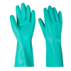 Waterproof Green Industrial Nitrile Guantes De Nitron Guante Nitrilo Reusable Cleaning Gloves