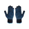 Wholesale Safety 10 Guage Cotton Knitted Glove Blue PVC Dotted Safety Work Gloves