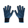 Customized Supplier Anti Slip Double Sides PVC Dotted Gloves Navy Blue Dots Cotton Gloves Bulk Construction