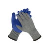 Blue Latex Wrinkle Glove Construction Working Guantes Safety Work Gloves