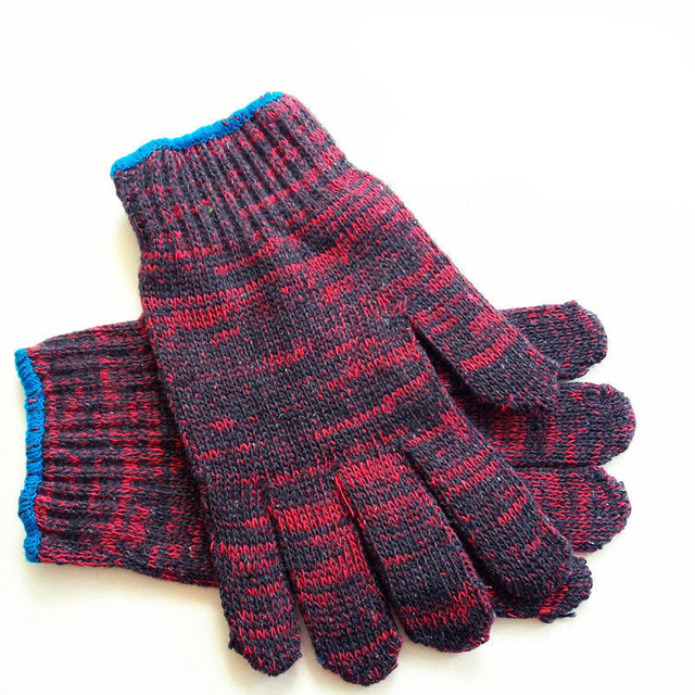 Cotton Labor Non-slip Gloves