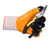 Latex Rubber Hand Coated Safety Work Unisex Multipurpose Gloves for Construction Warehouse Gardening