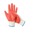 Rubber Latex Coated Safety Work Men Women Mechanic Gloves for Construction