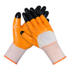 Latex Rubber Hand Coated Safety Work Unisex Multipurpose Gloves for Construction Warehouse Gardening