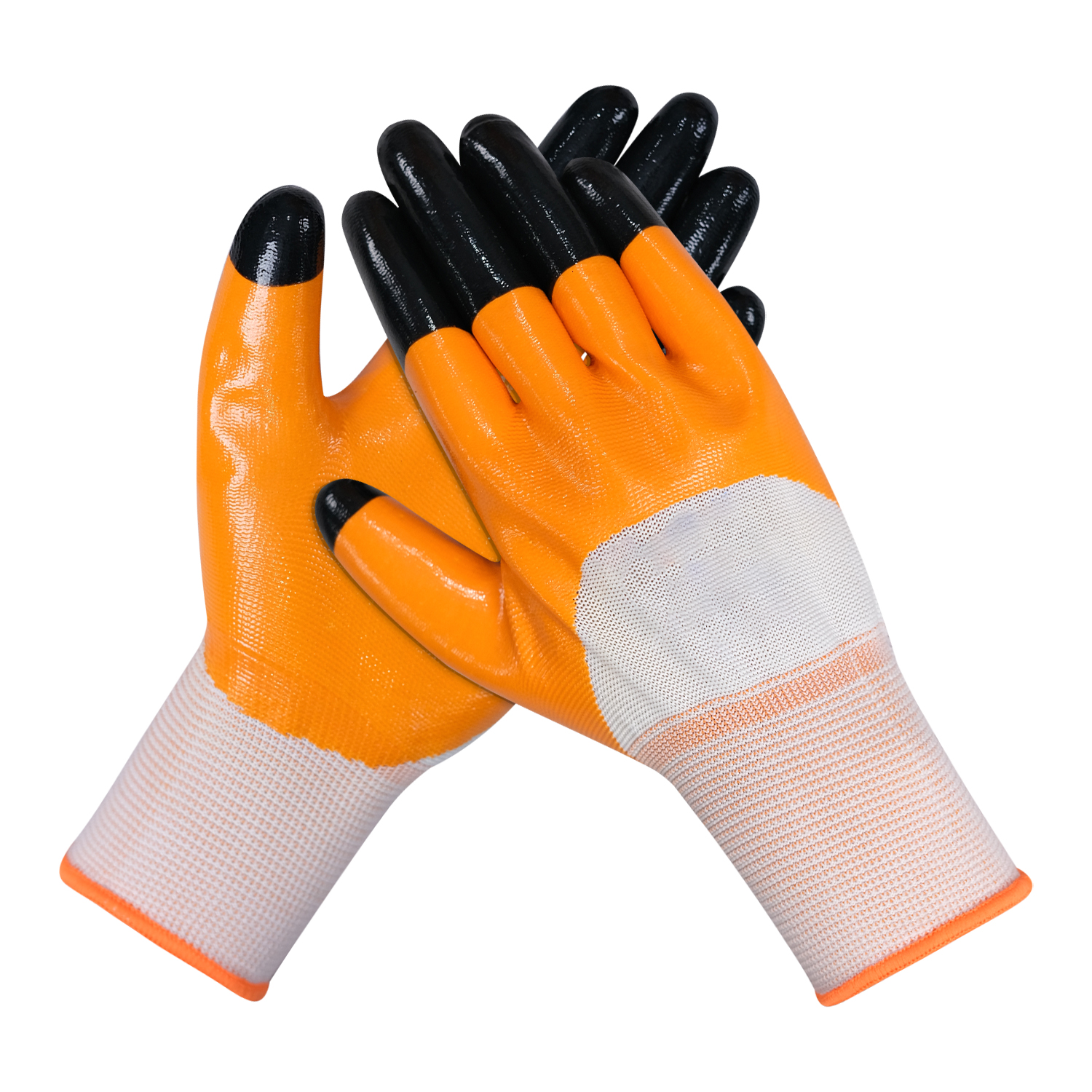 Latex Rubber Hand Coated Safety Work Unisex Multipurpose Gloves for Construction Warehouse Gardening