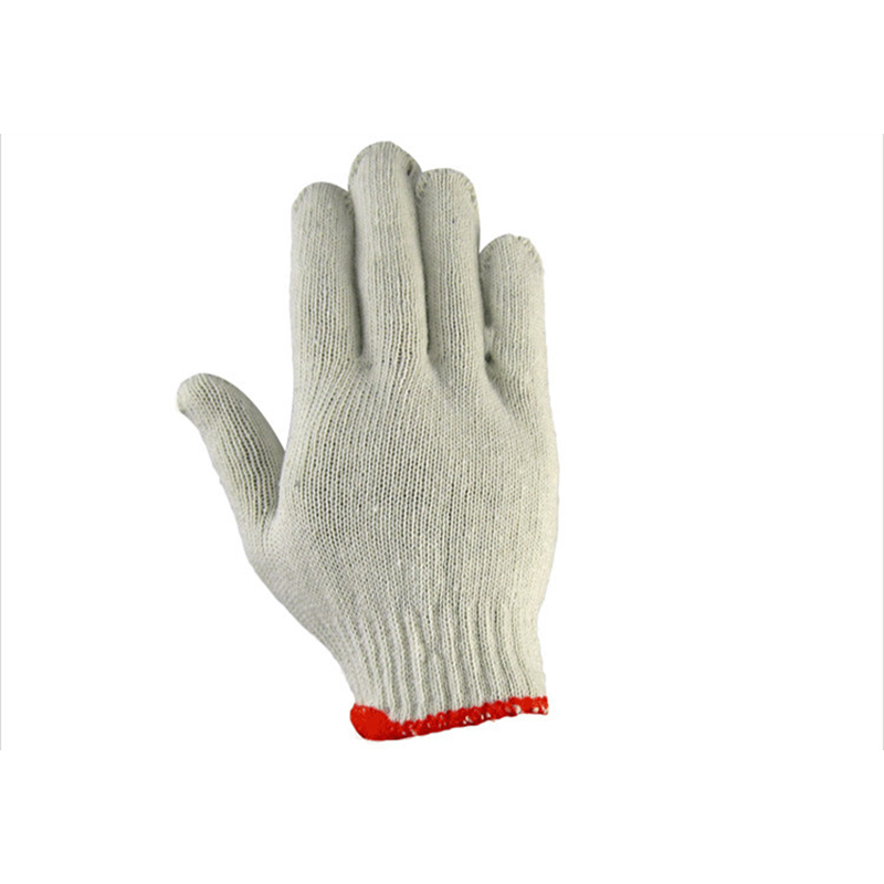 Labor Insurance Cotton Bleached Gloves